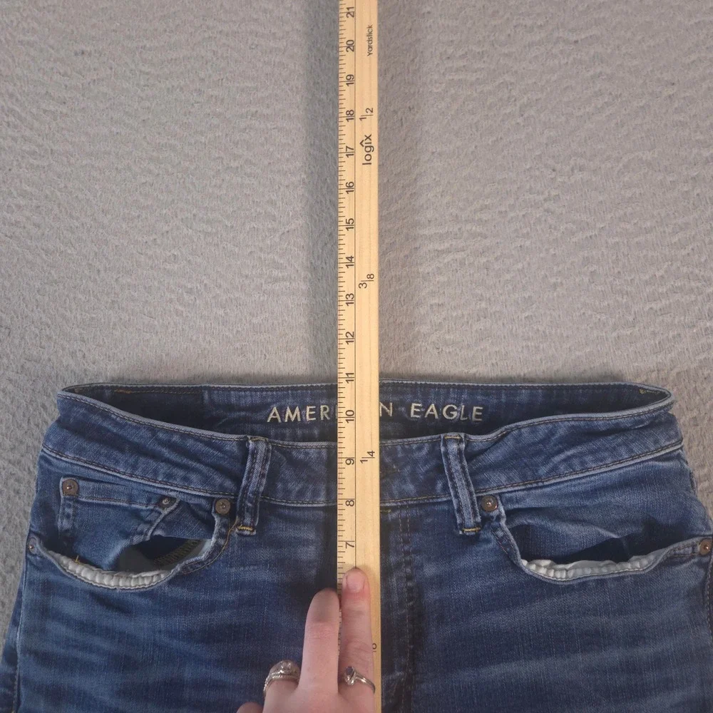 American Eagle Jeans Mens 31x30 Blue Slim Next Level Airflex Stretch Denim